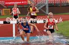 Inter girls 1500 metres steeplechase, English Schools Track and Field. Photo: David T. Hewitson/Sports for All Pics